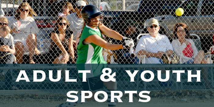 Adult and Youth Sports Clickable Button for Website