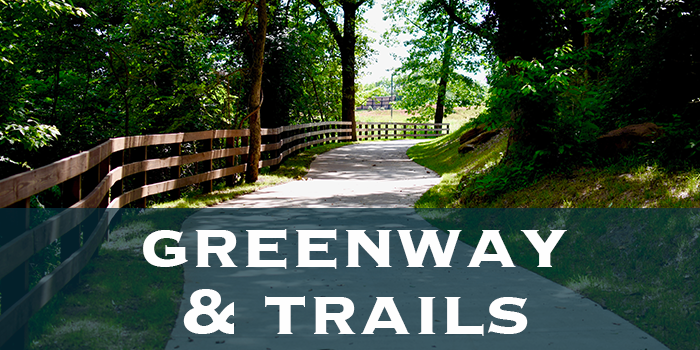 Greenway and Trails Photo Clickable Button for Website