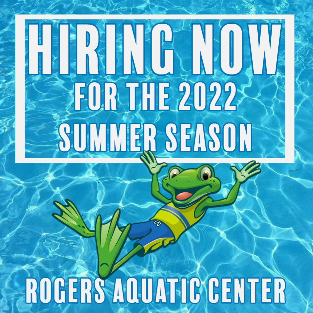 Hiring Now Rogers Aquatic Center
