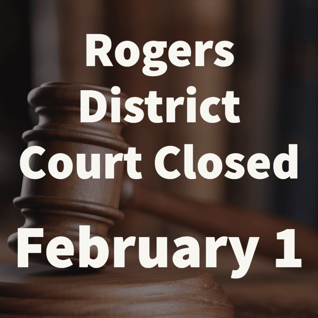 District Court closed February 1st 2023