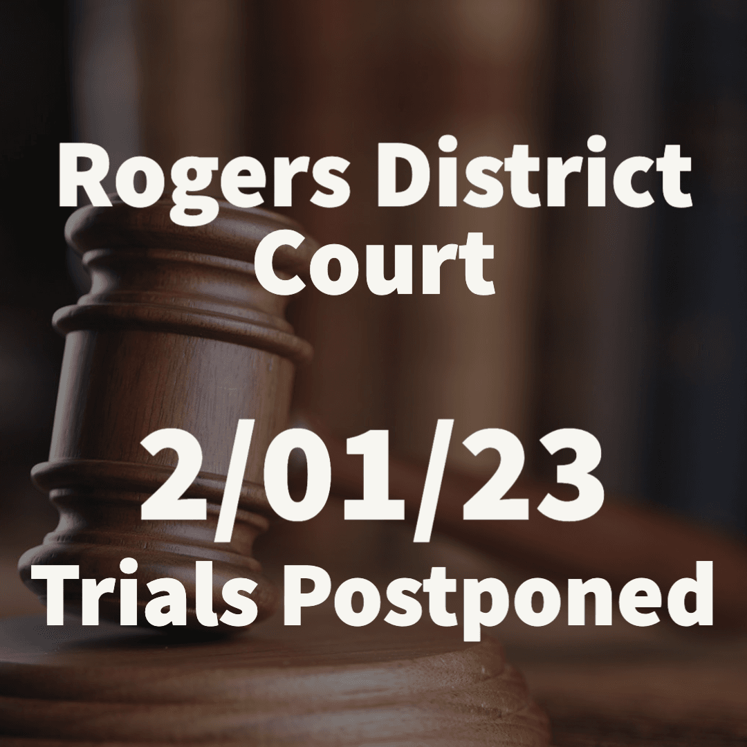 City Trials Postponed 2/1/23