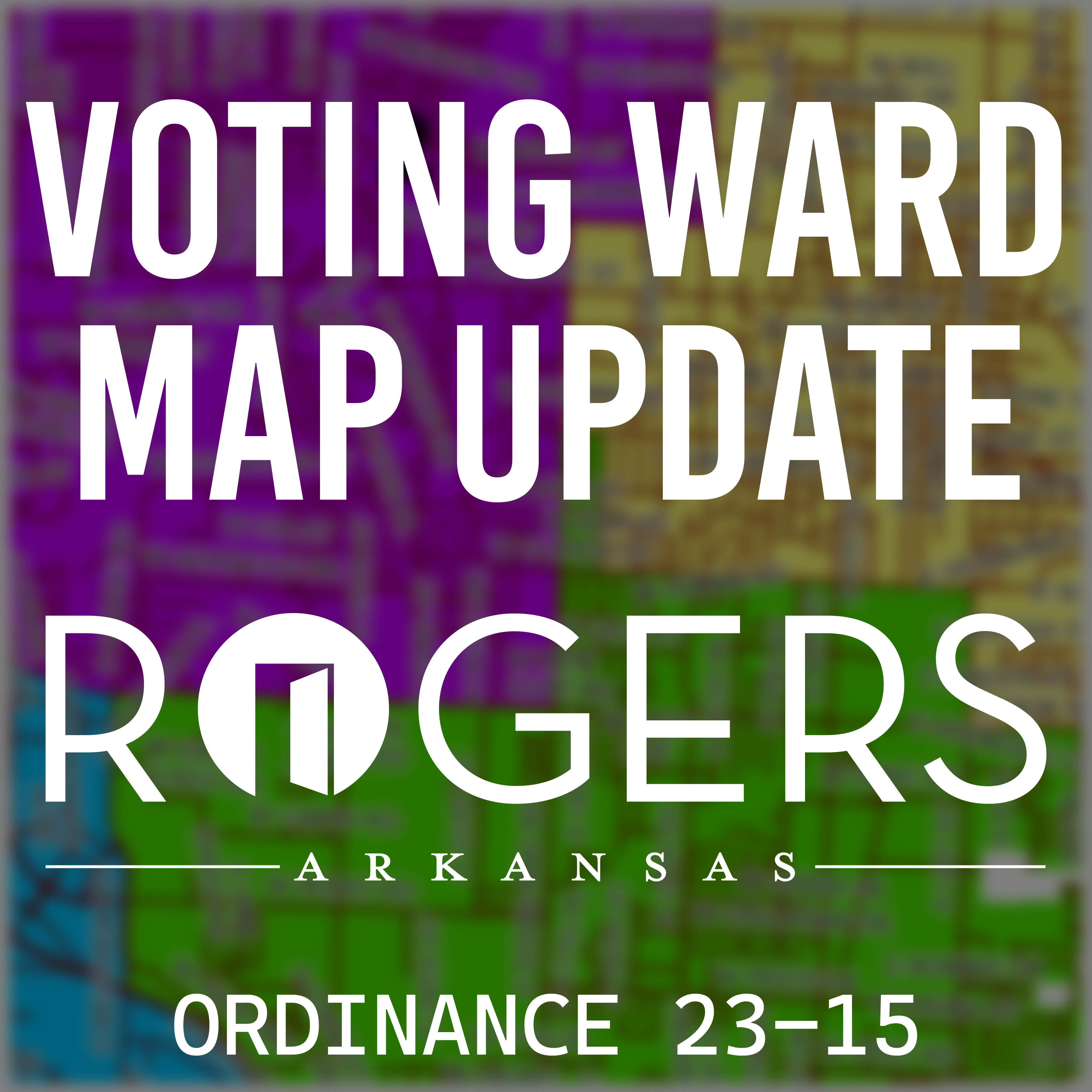 Voting Ward Map Update Graphic