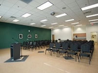 Adult Wellness Center Meeting Room - View From Front